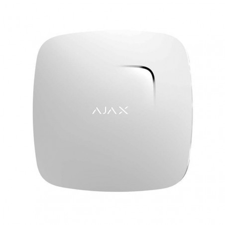 Бездротовий датчик детектування диму і чадного газу Ajax FireProtect Plus білий