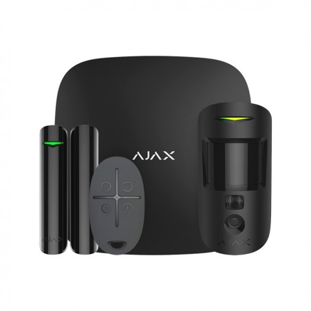 Комплект сигнализации Ajax StarterKit Cam Plus black