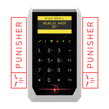 Сенсорна клавіатура K-PAD OLED+ (PE)